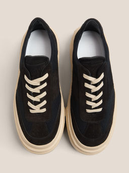 Мужские кеды MM6 MAISON MARGIELA SNEAKERS Артикул 4661679, черный