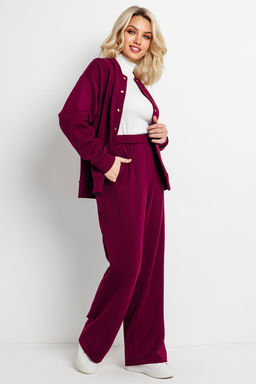 Брюки женские 196Т/01/Бордовый - Rise фото 4