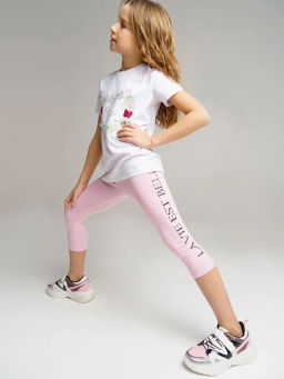 PlayToday / Брюки трикотажные для девочек (легинсы)  фото 3