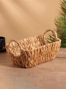 Корзина плетёная, 342017 см, водный гиацинт