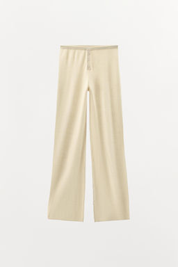 KNIT TROUSERS WITH BUTTONS - Zara фото 16