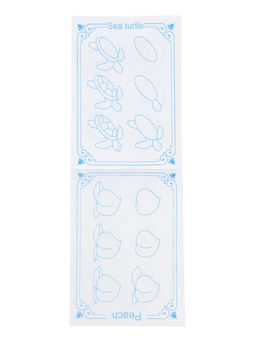 Коврик для рисования водой "Океан" 2 маркера