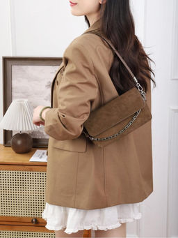 Женская сумка, замша, MIRONPAN 25053 Черный фото 3