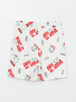 Beli Lastikli Desenli Erkek ?ocuk ?ort - Waikiki фото 2