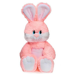 Мягкая игрушка «Заяц Ляля», 40 (77) см, МИКС