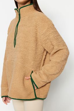 Camel Pelus Orme Spor Sweatshirt THMAW23SW00021