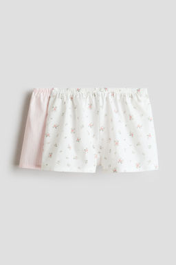 Pack de 2 pantalones cortos de pijama en algod?n