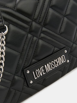 Женская сумка на плечо LOVE MOSCHINO QUILTED BAG Артикул 4377222, черный - Just cavalli фото 3