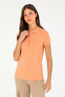 Женская базовая футболка Salmon Неожиданная скидка в корзине - U.s. polo assn фото 8
