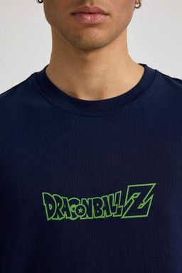 Футболка с короткими рукавами и круглым вырезом Dragon Ball Comfort Fit - Defacto фото 7
