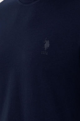 Мужская темно-синяя базовая футболка Неожиданная скидка в корзине - U.s. polo assn фото 7
