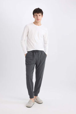Regular Fit Cepli Beli Bagc?kl? Pijama Alt? - Defacto фото 2