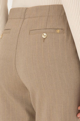 Kad_n Camel Kanvas Pantolon