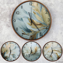 Цена за 1 шт. Часы настенные 30 см / 5709 /уп 20/ - Галеонтрейд фото 2