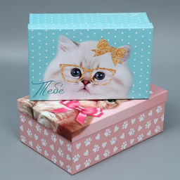 Набор коробок 10 в 1, упаковка подарочная, «Яркий», 12×7×4 - 32.5×20×12.5 см