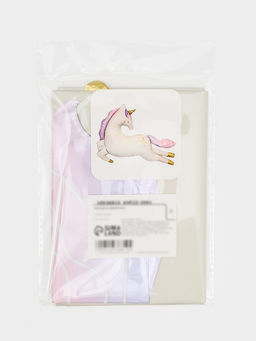 Воздушный шар фольгированный 45" «Нежный единорог»