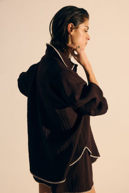 Camisa de playa oversize - H&m фото 5