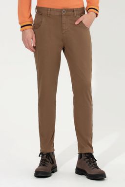 Мужские брюки чинос кокосового цвета - U.s. polo assn фото 2