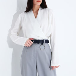 Ремень женский, ширина 3 см, винт, пряжка металл, цвет синий - Simaland фото 5