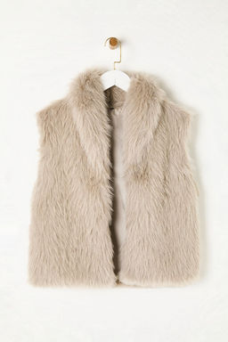 Trendyolmilla Vizon Regular Kal?p Kurk Yelek TWOAW25YE00108  фото 5