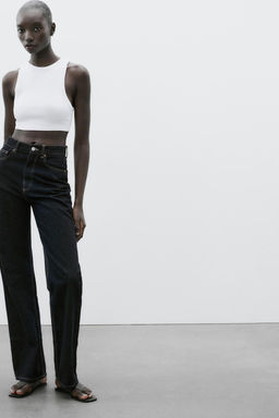 RIBBED STRAPPY TOP - Zara фото 22