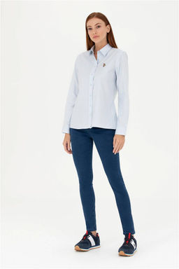 Женские темно-синие джинсовые брюки - U.s. polo assn фото 10