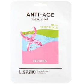 L.SANIC Peptides Anti-Age Mask Sheet Антивозрастная тканевая маска с пептидами