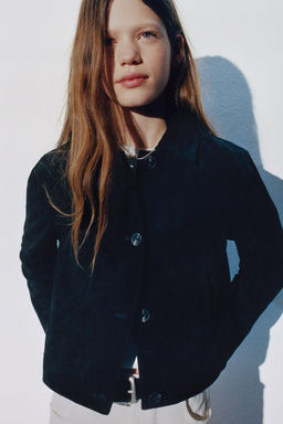 CAZADORA 100% PIEL / Negro