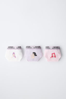 6-14 A?OS/ PACK TRES BRAGUITAS KPOP DEMON HUNTERS NETFLIX  / Multicolor - Zara фото 7