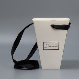 Переноска для цветов на лентах Для тебя, 17 х 25 х 9 см - Дарите счастье фото 2