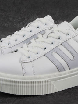 03-YC380-1 WHITE Кроссовки женские (натуральная кожа)