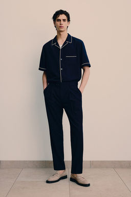 Camisa resort en mezcla de modal Regular Fit - H&m фото 3