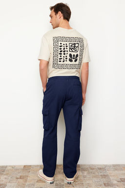 TRENDYOL MAN Ac?k Haki Unisex Regular Fit Lastikli Beli Baglamal? Kargo Cepli Pantolon TMNSS24PL00003 - Trendyolmilla фото 23