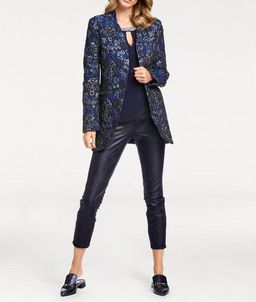 Блейзер, синий - Ashley brooke фото 3