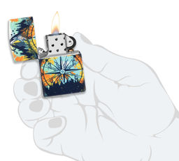 Зажигалка ZIPPO Компас | Compass 49805  фото 5