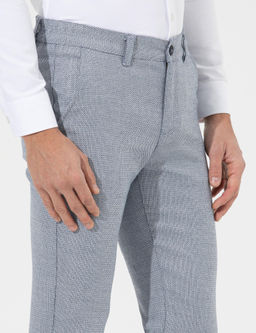 Lacivert Slim Fit Beli Lastikli Kanvas Pantolon - Pierre cardin фото 9