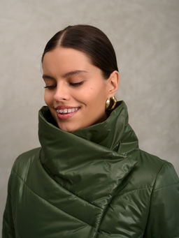 Куртка женская "Асимметрия" хаки