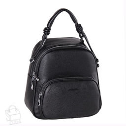 Рюкзак женский 670070-1 black  Velina fabbaino-Safenta/30 в Новосибирске