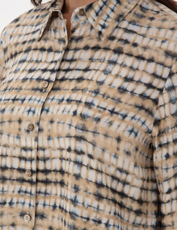 Bej Comfort Fit Uzun Kollu G_mlek - Pierre cardin фото 7