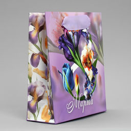 Цена за 3 шт. Пакет подарочный ламинированный, упаковка, 8 марта, S 12?15?5.5 см