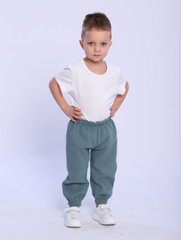 БР004 Брюки Муслин (фисташковый) - Милаша фото 3