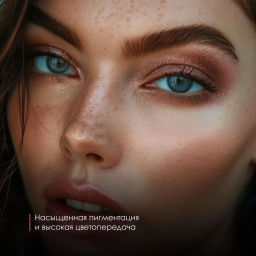 Тени для век 4 оттенка LA MIRADA №502 нюдовый сатиновый + Тени для век 4 оттенка LA MIRADA №505 классический смоки - Ninelle фото 3