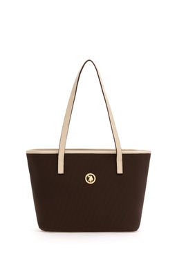 Женская коричневая сумка через плечо - U.s. polo assn фото 3