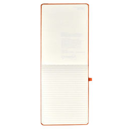 Записная книжка, 130x200 мм, арт.50193/ 15 ЖАТКА ОРАНЖЕВЫЙ ( (кожзам, 96л., твёрдый переплёт, тониро