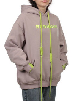 2616 PINK POWDER Толстовка женская (85% хлопок, 10% полиэстер, 5% спандекс) - Fashion фото 2