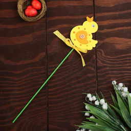 Цена за 12 шт. Топпер-декор «Цыплёнок»