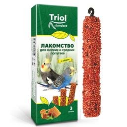 TRIOL лаком.д/попуг. с медом 3 в 1 1/10 (желтая) КФ10000 50161003