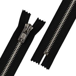 Молния Металл никель ZIP 8N однозамковая 18 см Тип 8 10 шт неразъёмная Gamma