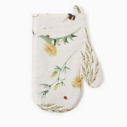 Цена за 2 шт. Варежка-прихватка Этель Одуванчики, 20?27 см, 100% хлопок, саржа 178 г/м?