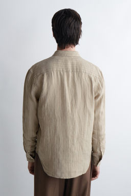 CAMISA DE LINO RELAXED FIT - H&m фото 6